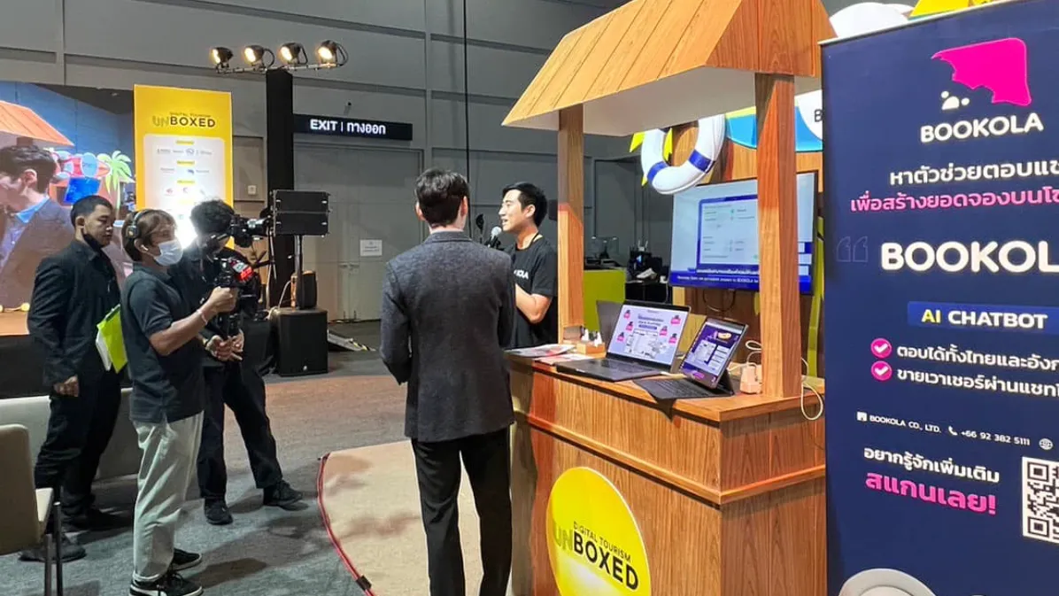 BOOKOLA ในงาน Digital Tourism Unboxed 2 วันเต็ม